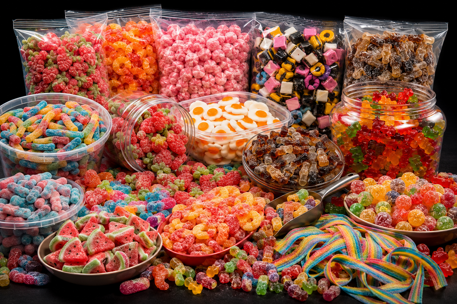 Sweets and confectionery