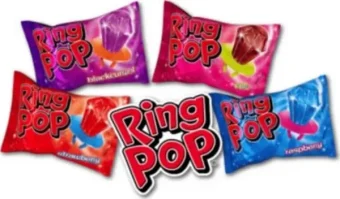 Bazooka Ring Pop 10g (Case of 24)