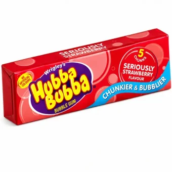 Hubba Bubba Strawberry 35g (Case of 18)