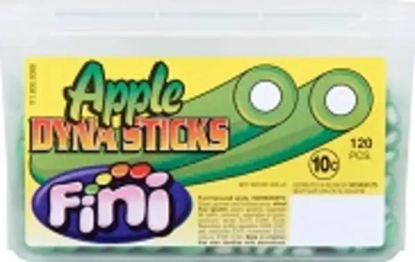 Fini Dyna Sticks Apple 10C (Case of 120)
