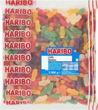 Haribo Jelly Babies Bulk 3kg