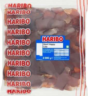 Haribo Giant Happy Cola Bulk 3kg