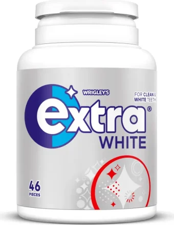Wrigleys Extra White Bottle 46's 64g (Case of 6)
