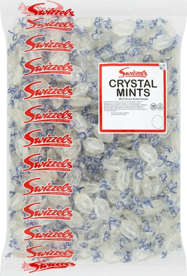 Swizzels Crystal Mints 3kg (2 Pack)