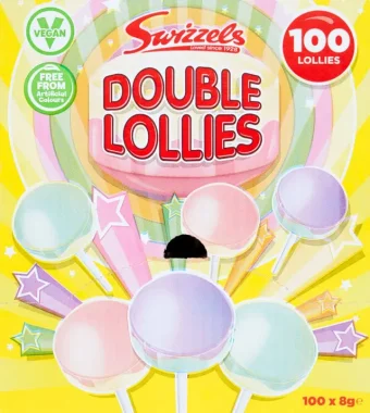 Swizzels Double Lollies Shipper 800g (6 Pack)